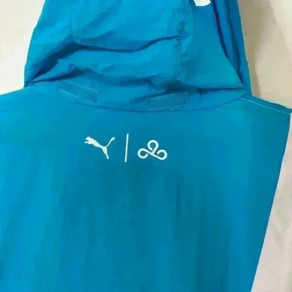 Puma x CLOUD9 Strategy Windbreaker Track Jacket 59909501 Size Medium - Picture 11 of 14
